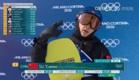 蘇翊鳴，中國首金！生日快樂！